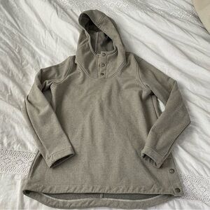 The North Face MEDIUM Women's Knit Stitch Fleece Pullover tan neutral oatmeal